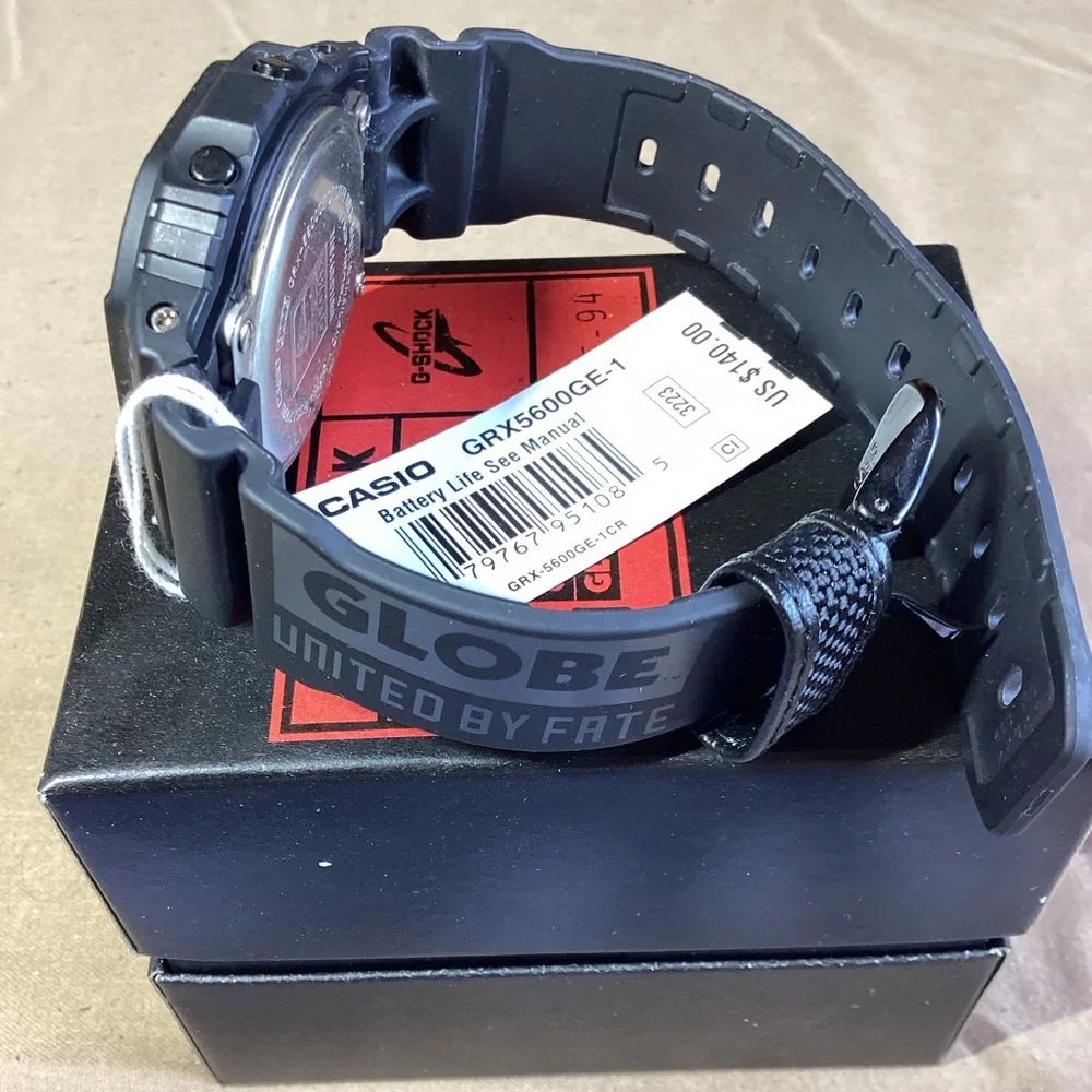 Casio G-Shock x GLOBE Limited Edition Watch 2011 GRX-5600GE-1CR 3223
